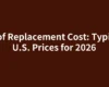 Roof Replacement Cost: Typical U.S. Prices for 2026